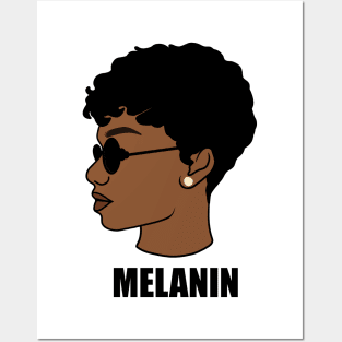 Melanin, Afro Woman, Black Girl Magic Posters and Art